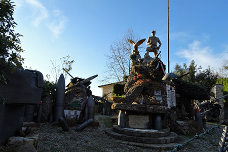 Nel Parco dei Colli anello dal Santuario di Sombreno alla Madonna della Castagna per Colle Roccolone e dei Roccoli il 30 dic. 2017 - FOTOGALLERY